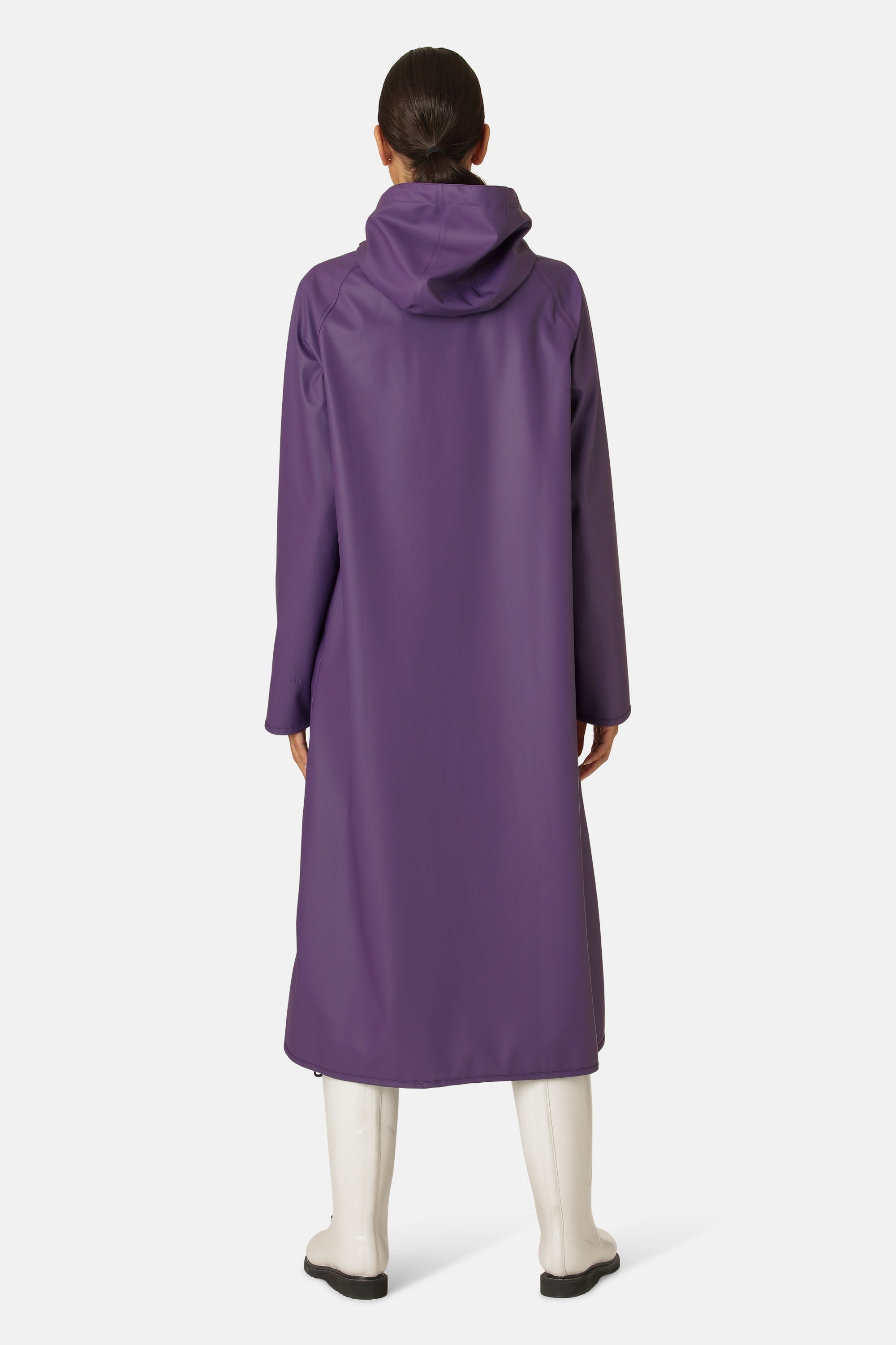 Lang Lett Regnjakke - Purple Rain